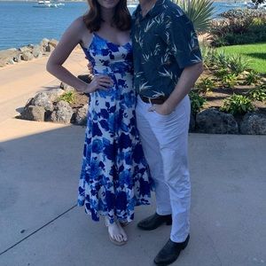 Silk flowy dress from Dillards. Worn a few times